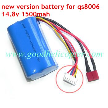 gt8006-qs8006-8006-2 helicopter parts battery 14.8V 1500mAh (new version)