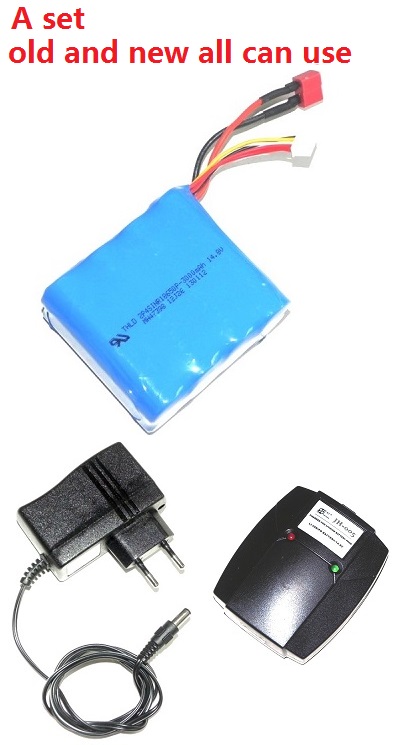gt8008-qs8008 helicopter parts battery 14.8V 3000mAh + charger + balance charger