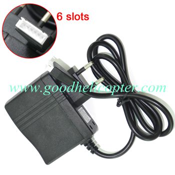 gt8008-qs8008 helicopter parts charger (new version 6 slots)